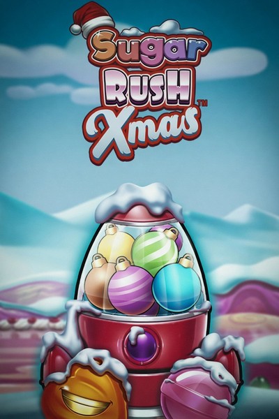 Sugar Rush Xmas-spilleautomat hos Betwest Casino