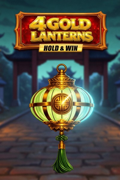 4 Gold Lanterns Hold & Win-spilleautomat hos Cleobetra Casino
